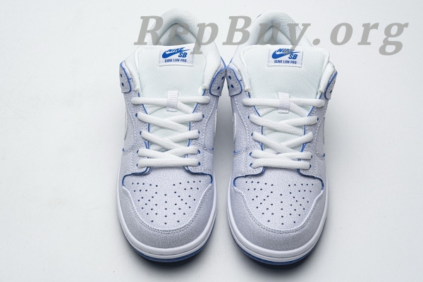 Top Version Nike SB Dunk Low Premium White Game Royal CJ6884-100 - 图片 7