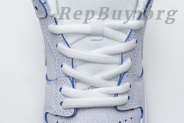 Top Version Nike SB Dunk Low Premium White Game Royal CJ6884-100 - 图片 15