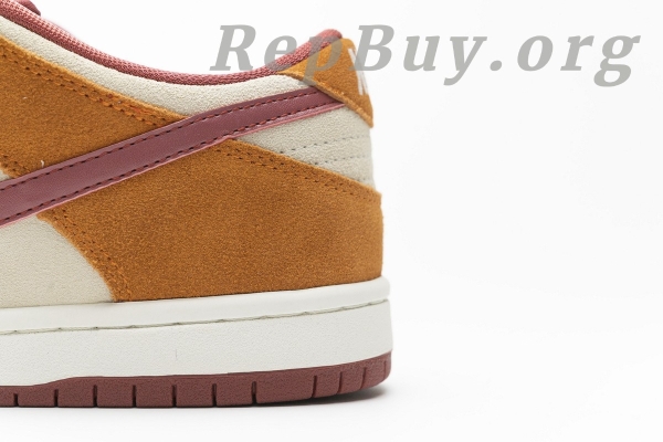 Top Version Nike SB Dunk Low Pro Dark Russet Cedar BQ6817-202 - 图片 9