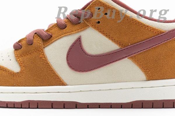 Top Version Nike SB Dunk Low Pro Dark Russet Cedar BQ6817-202 - 图片 10