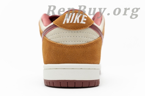 Top Version Nike SB Dunk Low Pro Dark Russet Cedar BQ6817-202 - 图片 8