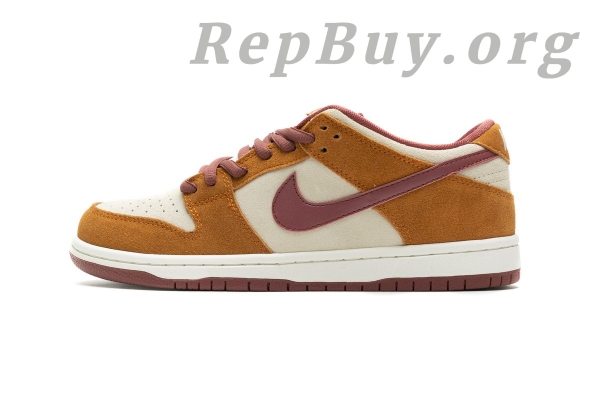 Top Version Nike SB Dunk Low Pro Dark Russet Cedar BQ6817-202 - 图片 16