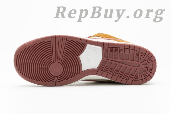 Top Version Nike SB Dunk Low Pro Dark Russet Cedar BQ6817-202 - 图片 14