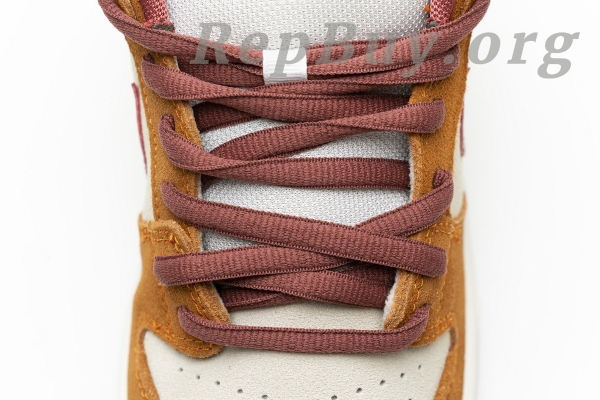 Top Version Nike SB Dunk Low Pro Dark Russet Cedar BQ6817-202 - 图片 12