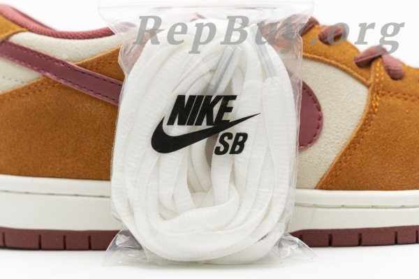 Top Version Nike SB Dunk Low Pro Dark Russet Cedar BQ6817-202 - 图片 17