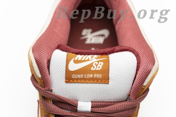 Top Version Nike SB Dunk Low Pro Dark Russet Cedar BQ6817-202 - 图片 23