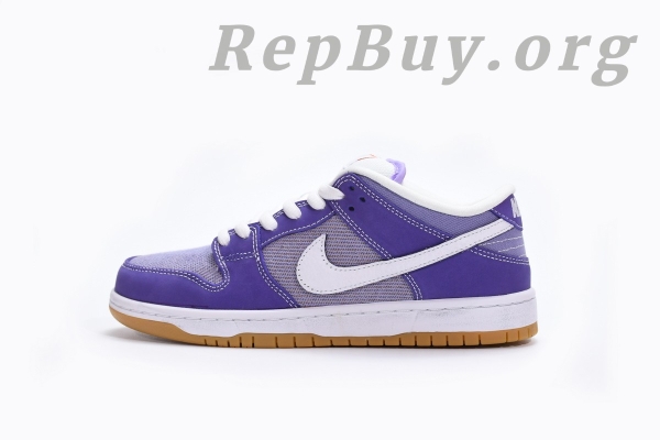 Top Version Nike SB Dunk Low Pro ISO Orange Label Unbleached Pack Lilac DA9658-500 - Image 2