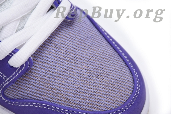 Top Version Nike SB Dunk Low Pro ISO Orange Label Unbleached Pack Lilac DA9658-500 - Image 5