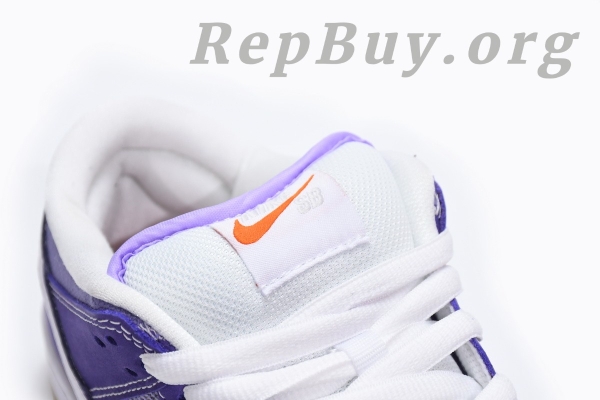 Top Version Nike SB Dunk Low Pro ISO Orange Label Unbleached Pack Lilac DA9658-500 - Image 9