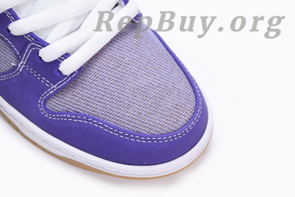 Top Version Nike SB Dunk Low Pro ISO Orange Label Unbleached Pack Lilac DA9658-500 - Image 11