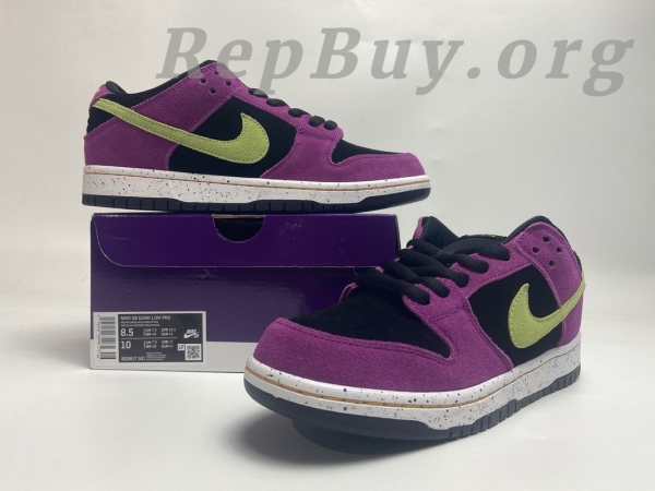 Top Version Nike SB Dunk Low ProACG Terra Red Plum BQ6817-501 - 图片 11