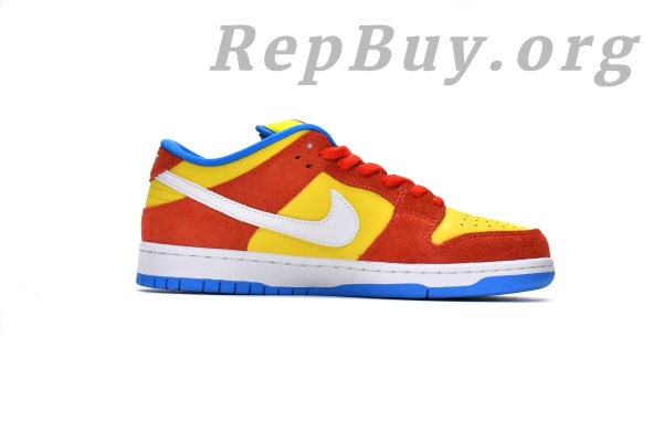 Top Version Nike SB Dunk Low ProBart Simpson BQ6817-602 - 图片 3