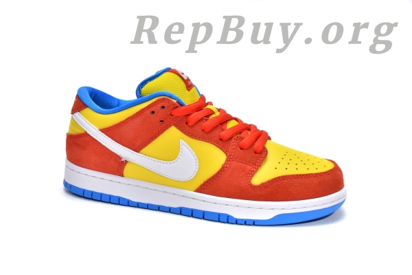 Top Version Nike SB Dunk Low ProBart Simpson BQ6817-602 - 图片 4