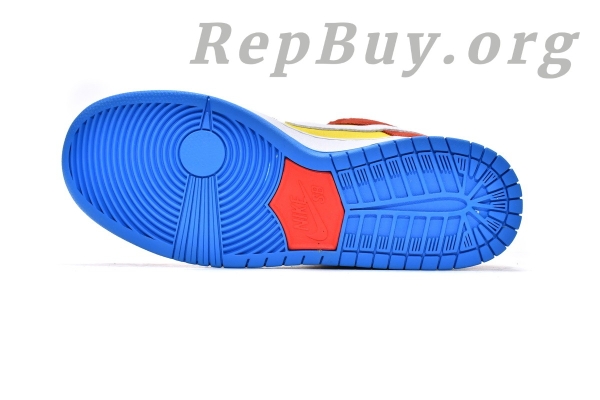 Top Version Nike SB Dunk Low ProBart Simpson BQ6817-602 - 图片 5