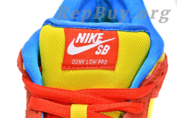 Top Version Nike SB Dunk Low ProBart Simpson BQ6817-602 - 图片 15