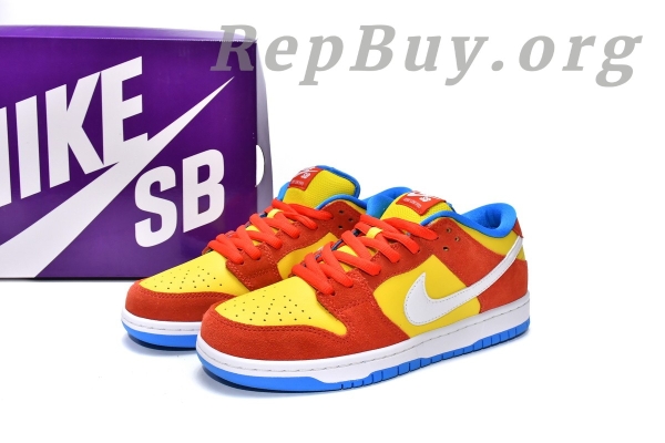 Top Version Nike SB Dunk Low ProBart Simpson BQ6817-602 - 图片 19