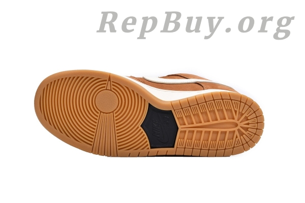 Top Version Nike SB Dunk Low ProDark Russet DH1319-200 - 图片 4