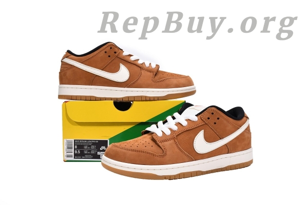 Top Version Nike SB Dunk Low ProDark Russet DH1319-200 - 图片 20