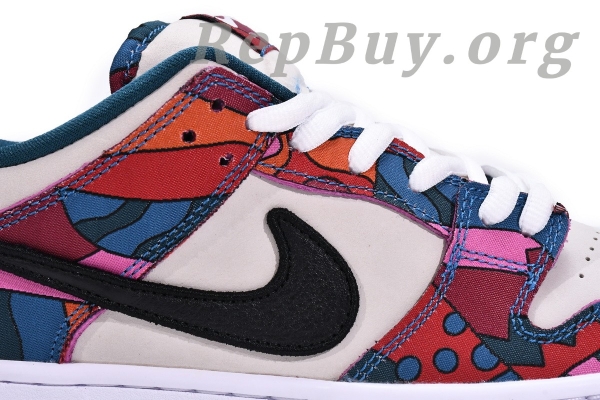 Top Version Nike SB Dunk Low ProParra Abstract Art (2021) DH7695-600 - 图片 10