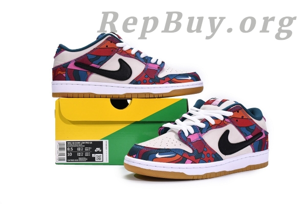 Top Version Nike SB Dunk Low ProParra Abstract Art (2021) DH7695-600 - 图片 19