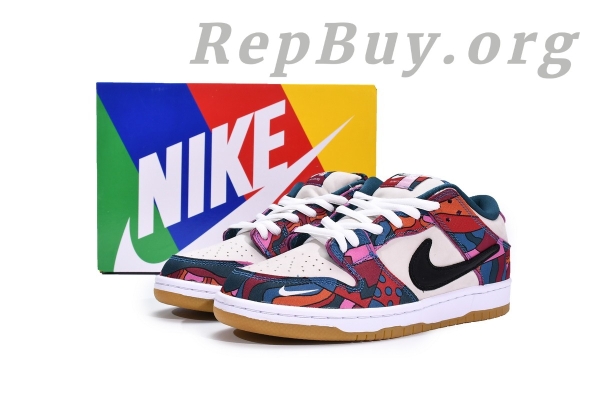 Top Version Nike SB Dunk Low ProParra Abstract Art (2021) DH7695-600 - 图片 18