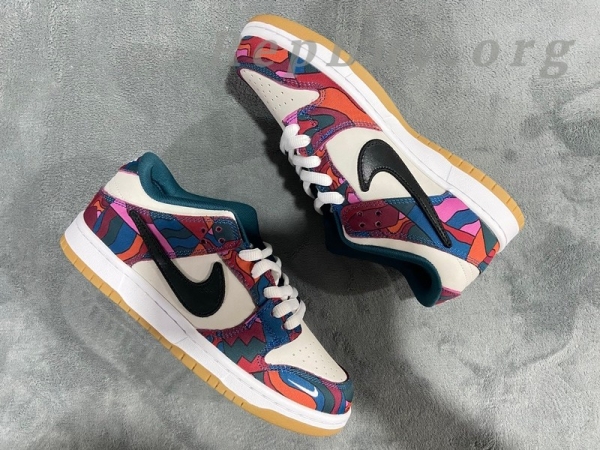 Top Version Nike SB Dunk Low Pro Parra Abstract Art (2021) DH7695-600 - 图片 3
