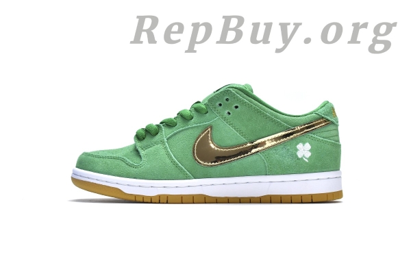 Top Version Nike SB Dunk Low ProSt. Patrick's Day (2022) BQ6817-303 - 图片 2