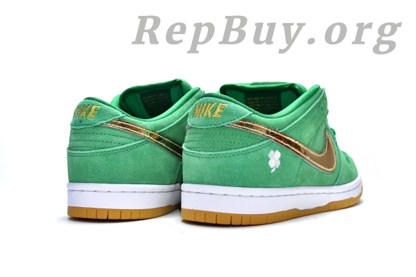 Top Version Nike SB Dunk Low ProSt. Patrick's Day (2022) BQ6817-303 - 图片 5