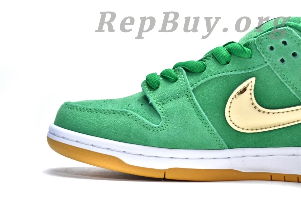 Top Version Nike SB Dunk Low ProSt. Patrick's Day (2022) BQ6817-303 - 图片 10