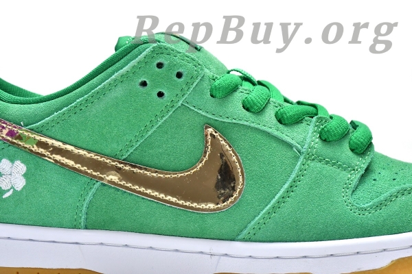 Top Version Nike SB Dunk Low ProSt. Patrick's Day (2022) BQ6817-303 - 图片 13