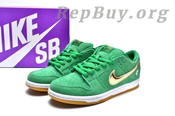 Top Version Nike SB Dunk Low ProSt. Patrick's Day (2022) BQ6817-303 - 图片 20