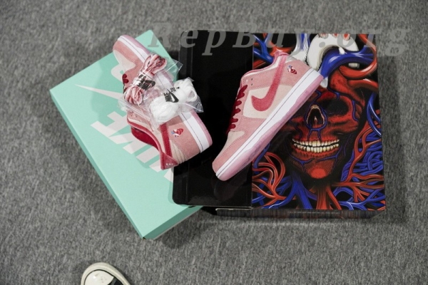 Top Version Nike SB Dunk Low StrangeLove Skateboards CT2552 800 - 图片 23