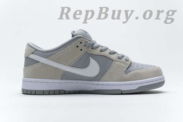 Top Version Nike SB Dunk Low Summit White Wolf Grey AR0778-110 - 图片 3