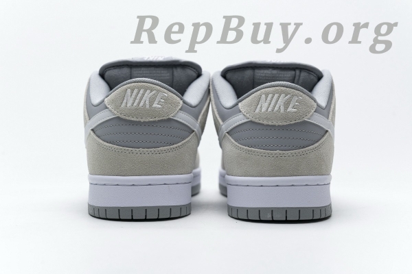 Top Version Nike SB Dunk Low Summit White Wolf Grey AR0778-110 - 图片 5