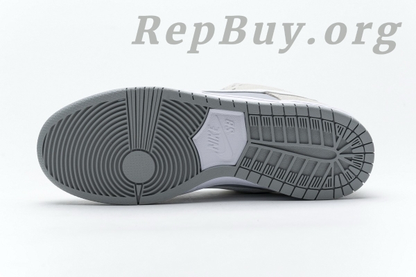 Top Version Nike SB Dunk Low Summit White Wolf Grey AR0778-110 - 图片 4