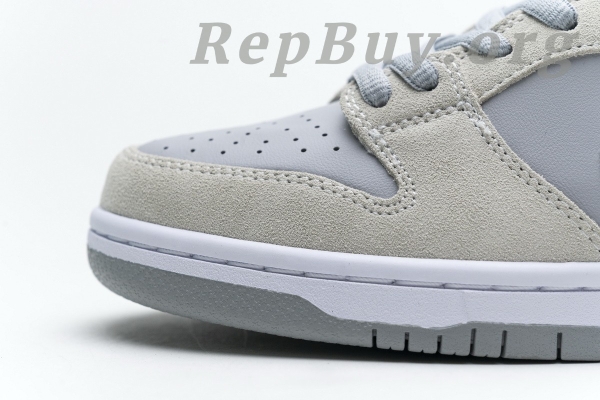 Top Version Nike SB Dunk Low Summit White Wolf Grey AR0778-110 - 图片 18