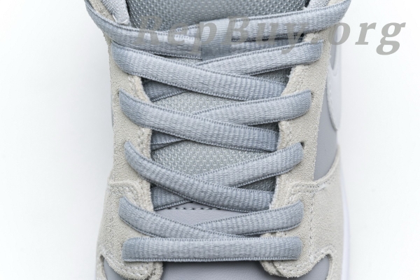Top Version Nike SB Dunk Low Summit White Wolf Grey AR0778-110 - 图片 16