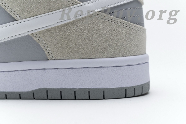 Top Version Nike SB Dunk Low Summit White Wolf Grey AR0778-110 - 图片 20