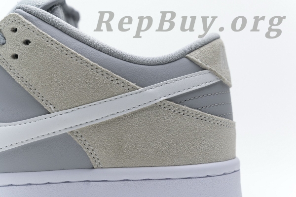 Top Version Nike SB Dunk Low Summit White Wolf Grey AR0778-110 - 图片 21