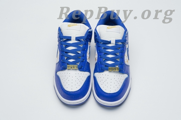 Top Version Nike SB Dunk Low Supreme Stars Hyper Royal (2021) DH3228-100 - 图片 9