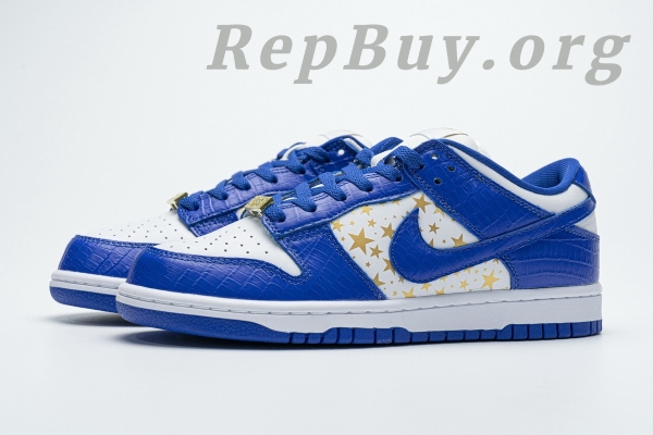 Top Version Nike SB Dunk Low Supreme Stars Hyper Royal (2021) DH3228-100 - 图片 7