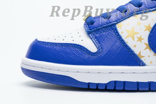 Top Version Nike SB Dunk Low Supreme Stars Hyper Royal (2021) DH3228-100 - 图片 18
