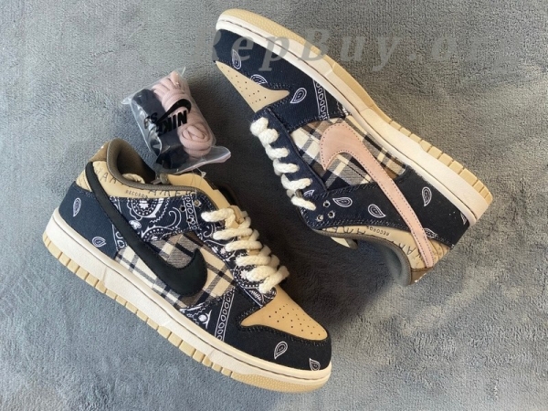 Top Version Nike SB Dunk Low Travis Scott CT5053-001 - 图片 5