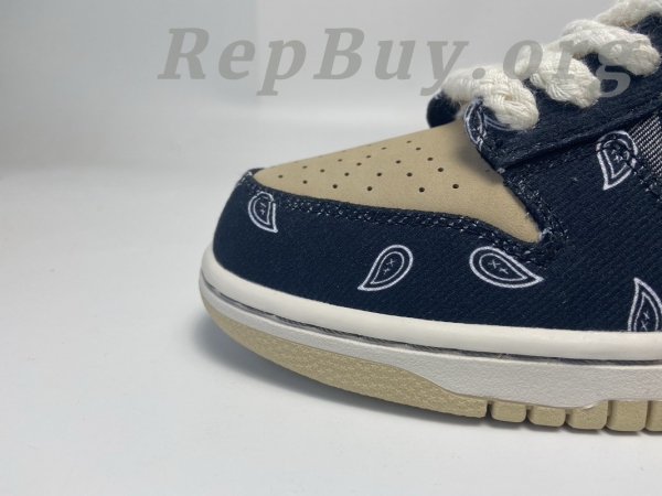 Top Version Nike SB Dunk Low Travis Scott CT5053-001 - 图片 10