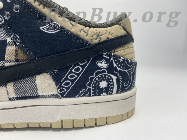 Top Version Nike SB Dunk Low Travis Scott CT5053-001 - 图片 8
