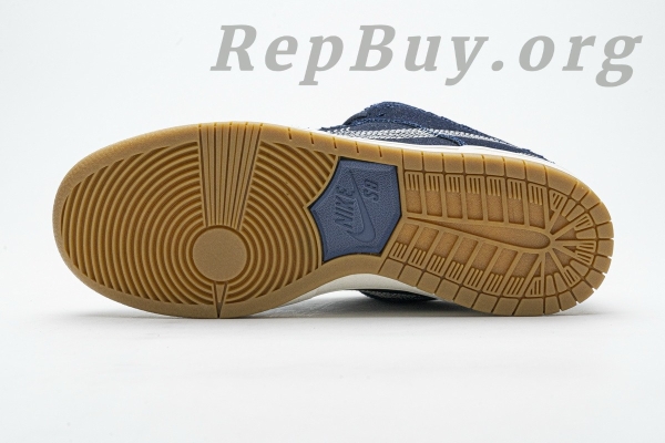 Top Version Nike SB Dunk Low Denim Sashiko CV0316-400 - Image 3
