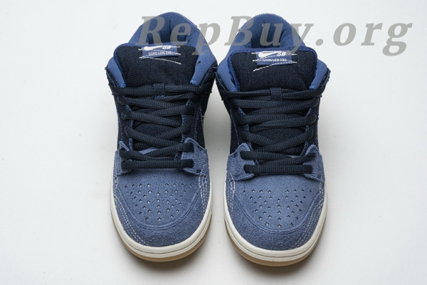 Top Version Nike SB Dunk Low Denim Sashiko CV0316-400 - Image 7