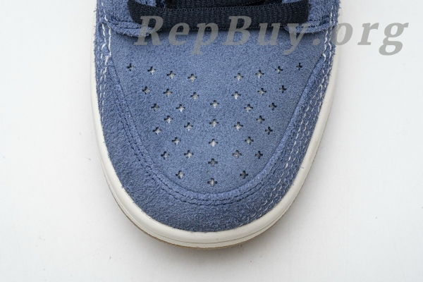 Top Version Nike SB Dunk Low Denim Sashiko CV0316-400 - Image 11