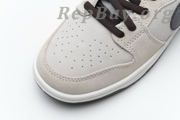 Top Version Nike SB Dunk Low Desert Sand Mahogany BQ6817-004 - 图片 7