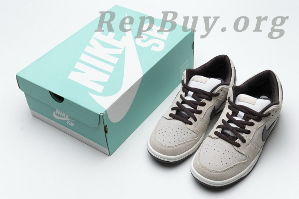 Top Version Nike SB Dunk Low Desert Sand Mahogany BQ6817-004 - 图片 24